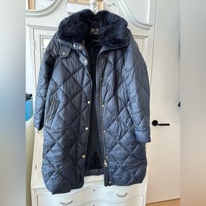 Barbour Women’s Ballater Quilted Jacket. Navy. Size: 10 US (14 UK)